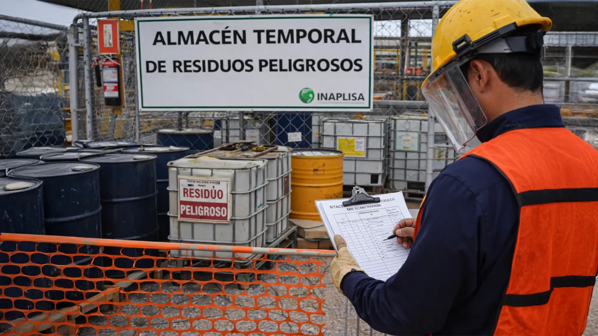 Administración de almacenes de residuos - control y bitácoras