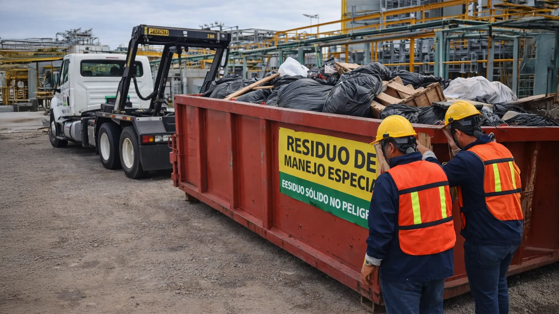 Residuos de Manejo Especial y Sólidos Urbanos - operación industrial